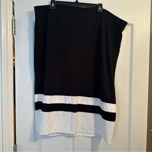 Eloquii Monochrome Pencil Skirt